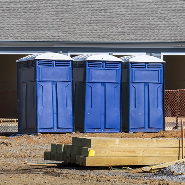 can i customize the exterior of the portable restrooms with my event logo or branding in Altmar